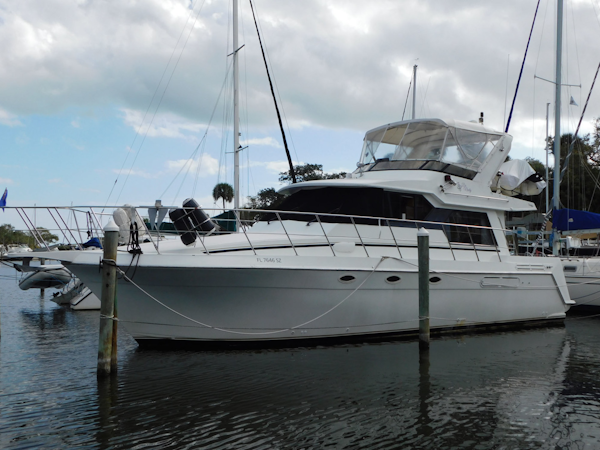 Navigator-4200 Classic Pilothouse 1997 -Melbourne-Florida-United States-Port Bow Quarter-3166546