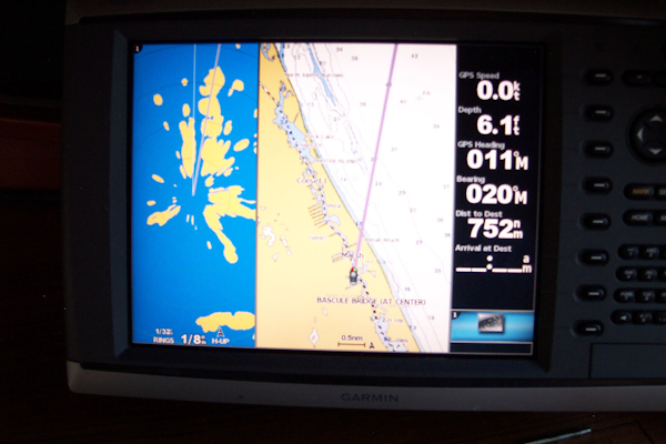 Grand Banks-42 Classic 1989-STARPATH Hobe Sound-Florida-United States-Lower Helm Garmin 6212-3168879