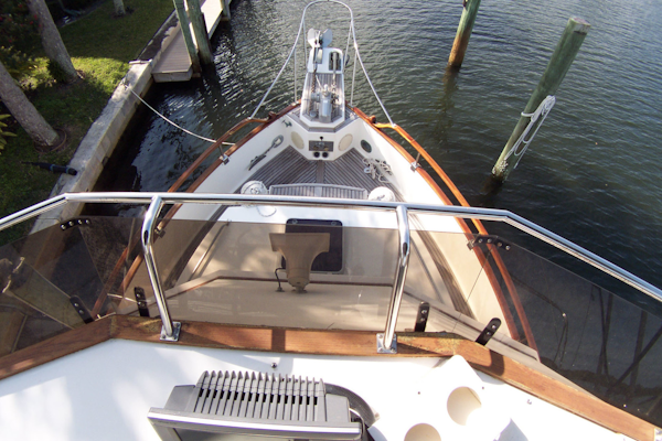 Grand Banks-42 Classic 1989-STARPATH Hobe Sound-Florida-United States-Bow View From Upper Station-3168857