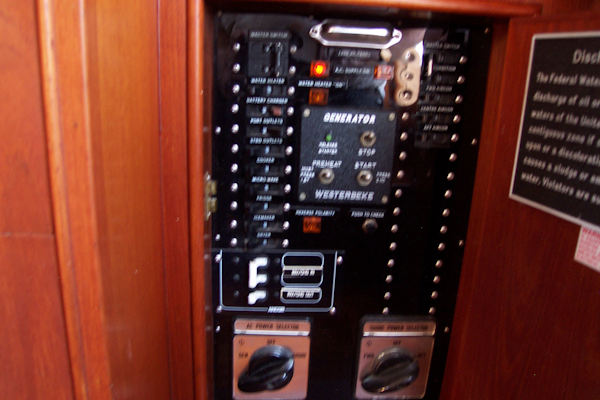 Grand Banks-42 Classic 1989-STARPATH Hobe Sound-Florida-United States-AC Electrical Panel-3168880