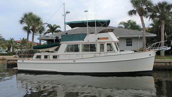 Grand Banks-42 Classic 1989-STARPATH Hobe Sound-Florida-United States-Starboard Profile-3168853