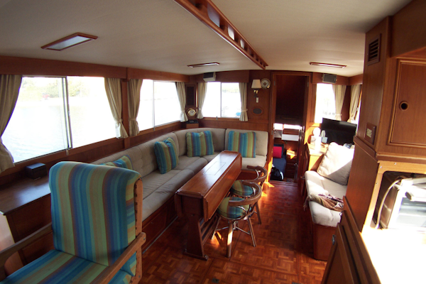 Grand Banks-42 Classic 1989-STARPATH Hobe Sound-Florida-United States-Salon To Aft Starboard-3168873