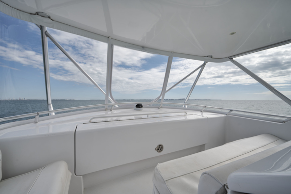 Hatteras-60 Convertible 2000-Mango Moon Coral Gables-Florida-United States-Flybridge Forward Seating And Eisenglass (Front Eisenglass Replaced 2021)-3178484