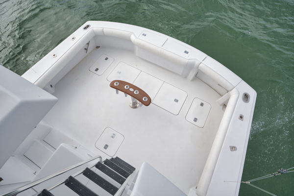 Hatteras-60 Convertible 2000-Mango Moon Coral Gables-Florida-United States-Looking At Cockpit From Flybridge-3178491