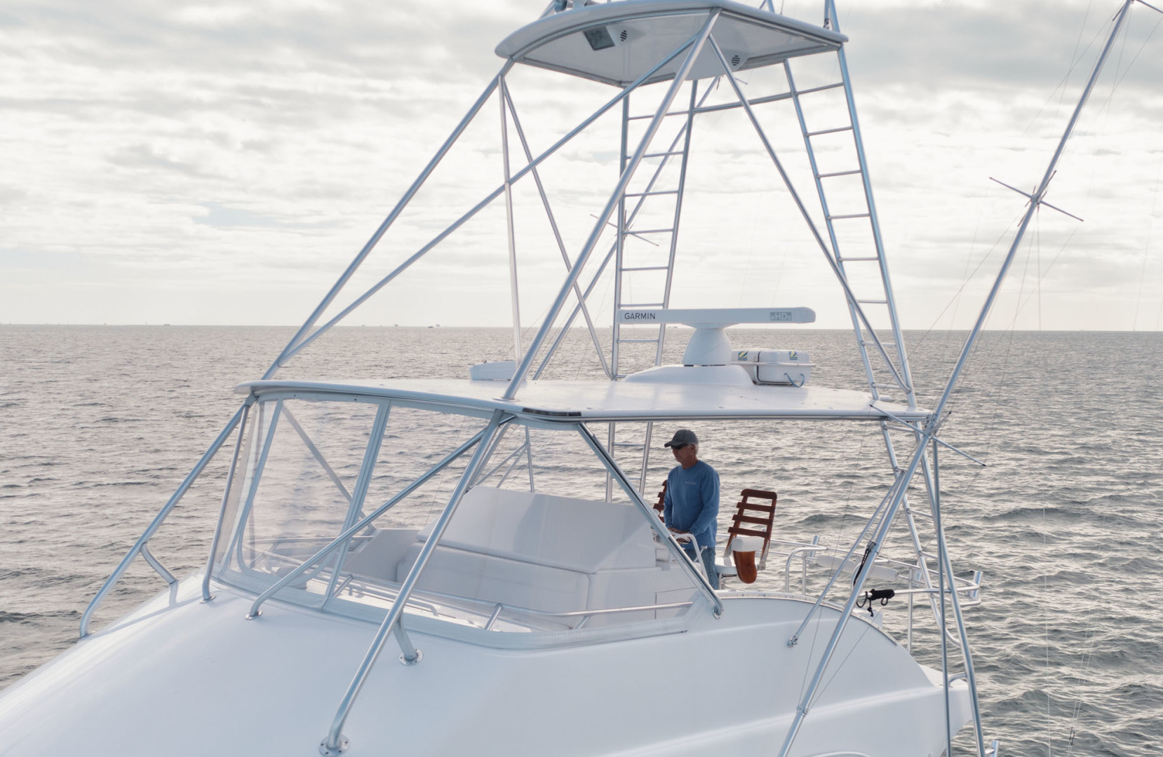 Hatteras-60 Convertible 2000-Mango Moon Coral Gables-Florida-United States-Flybridge Eisenglass Enclosure-3178492 | Thumbnail