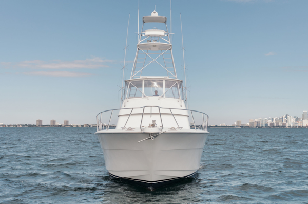 Hatteras-60 Convertible 2000-Mango Moon Coral Gables-Florida-United States-Bow Profile-3178456