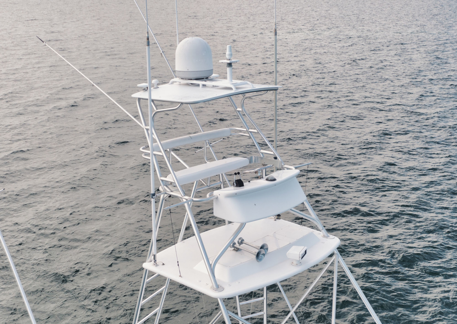 Hatteras-60 Convertible 2000-Mango Moon Coral Gables-Florida-United States-Tower And Tower Helm-3178494 | Thumbnail