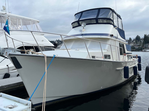 Tollycraft-Motor Yacht 1983-By George Seattle-Washington-United States-Port Profile-3197437