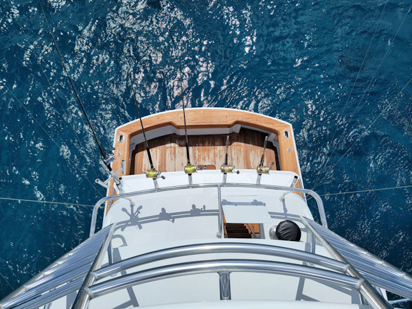 Hatteras-60 Convertible 2006-Take It Deep Fort Lauderdale-Florida-United States-Cockpit View From Tower-3198917