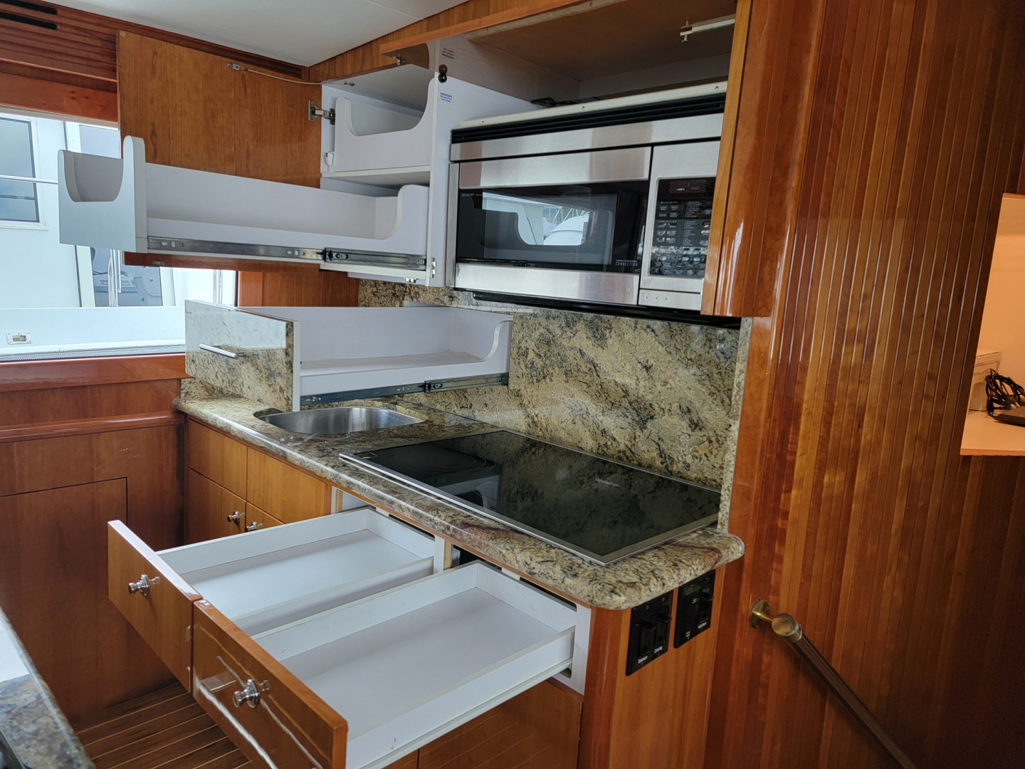 Hatteras-60 Convertible 2006-Take It Deep Fort Lauderdale-Florida-United States-Subzero 700 BR Under Counter Refrigerator Drawers [Two]-3198888 | Thumbnail