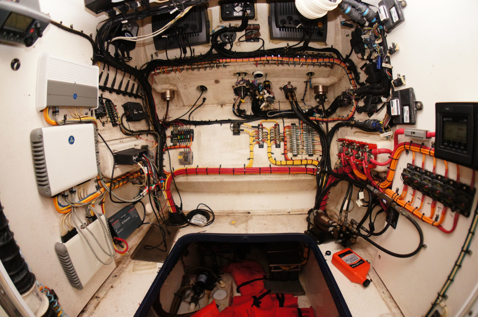 Concept-4400 Open 2013-Scutti Shark Ft. Lauderdale-Florida-United States-Wiring Behind Helm-3218476 | Thumbnail