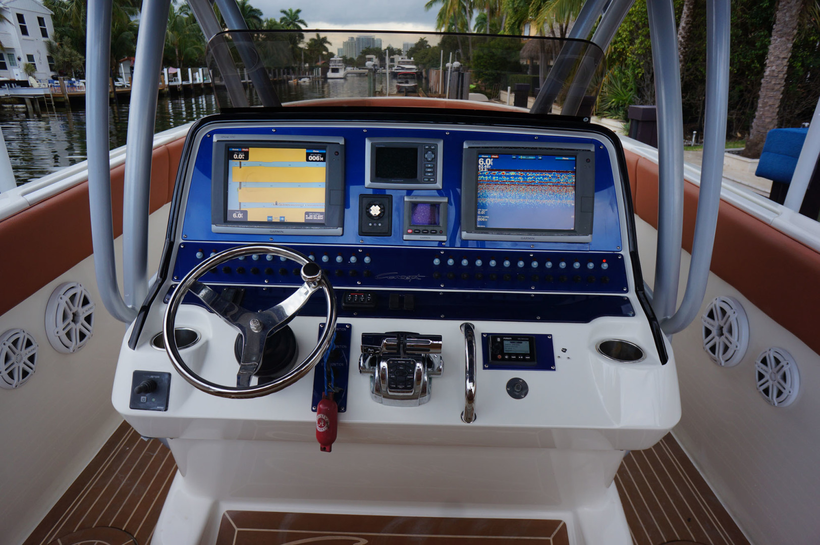 Concept-4400 Open 2013-Scutti Shark Ft. Lauderdale-Florida-United States-Twin 7212 Garmin GPS-3218479 | Thumbnail