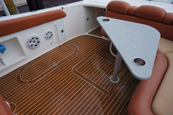 Concept-4400 Open 2013-Scutti Shark Ft. Lauderdale-Florida-United States-Cockpit  Custom Synthetic Teak-3218484
