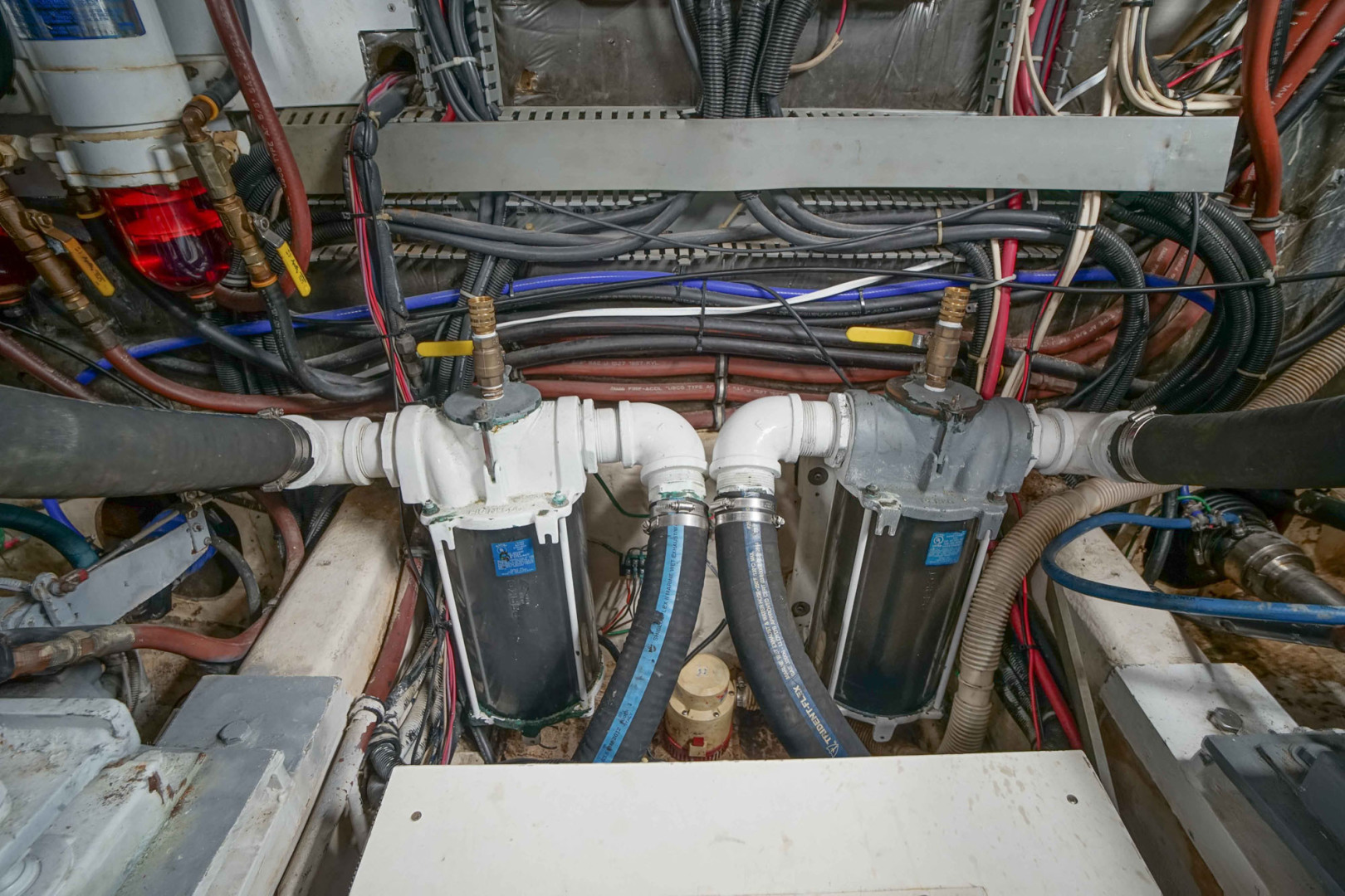 Californian-48 Motor Yacht 1989-Step 2 Bradenton-Florida-United States-Engine Room-3231214 | Thumbnail