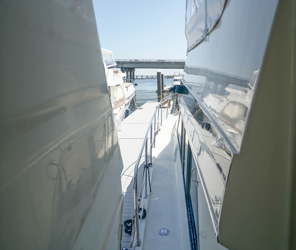 Californian-48 Motor Yacht 1989-Step 2 Bradenton-Florida-United States-Port Side Deck-3231199