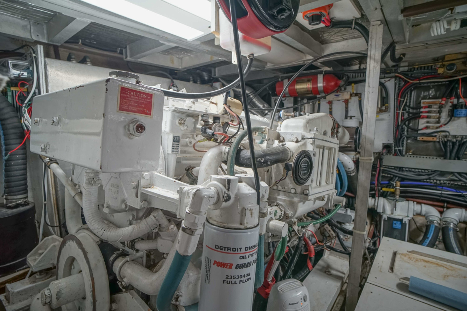 Californian-48 Motor Yacht 1989-Step 2 Bradenton-Florida-United States-Engine Room-3231210 | Thumbnail