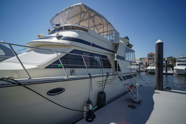 Californian-48 Motor Yacht 1989-Step 2 Bradenton-Florida-United States-Port Side View-3231196