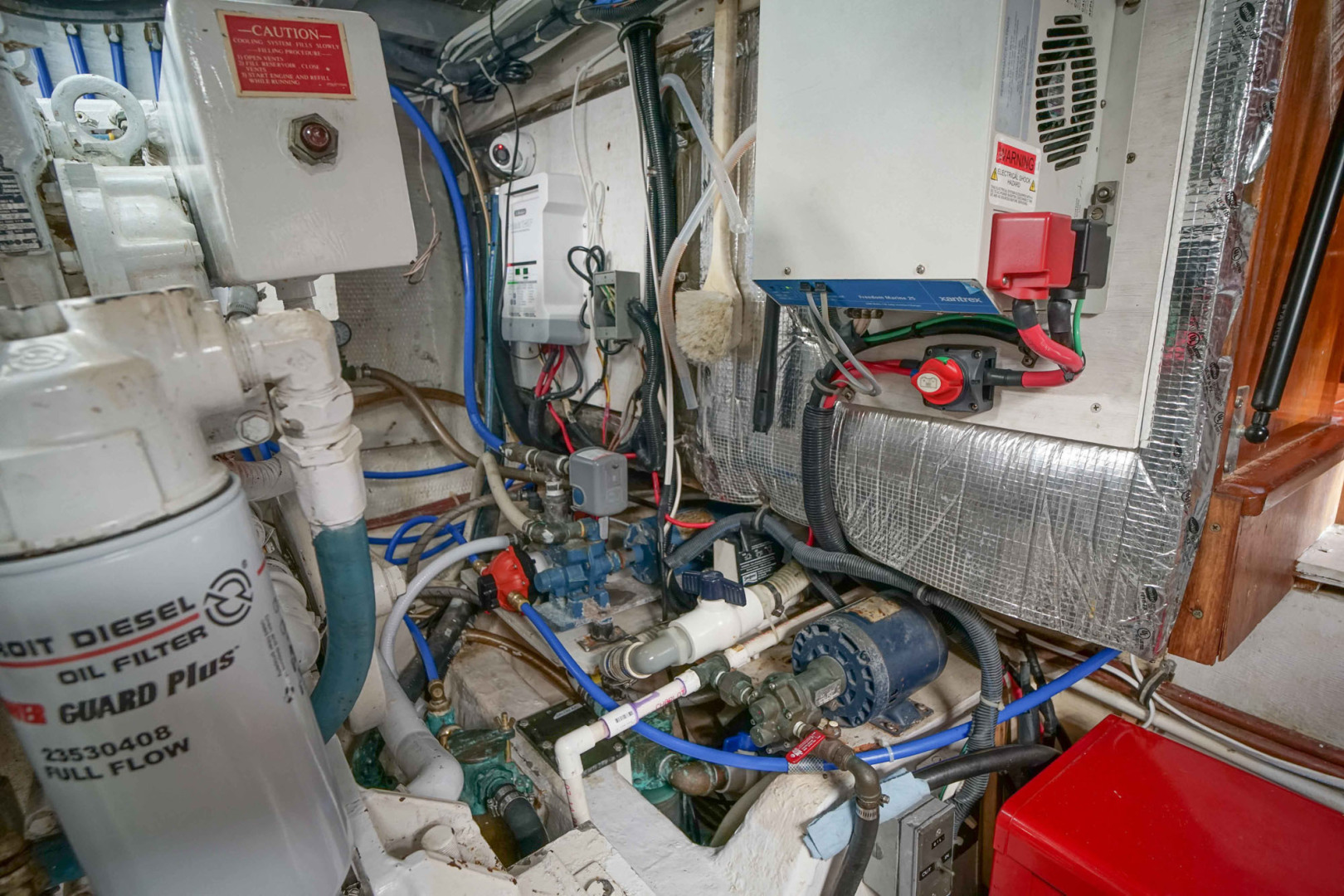 Californian-48 Motor Yacht 1989-Step 2 Bradenton-Florida-United States-Engine Room-3231211 | Thumbnail