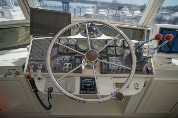 Californian-48 Motor Yacht 1989-Step 2 Bradenton-Florida-United States-Helm Electronics-3231203