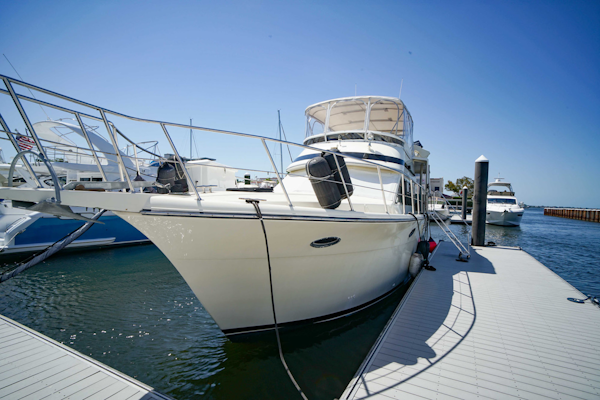 Californian-48 Motor Yacht 1989-Step 2 Bradenton-Florida-United States-Port Bow-3231195