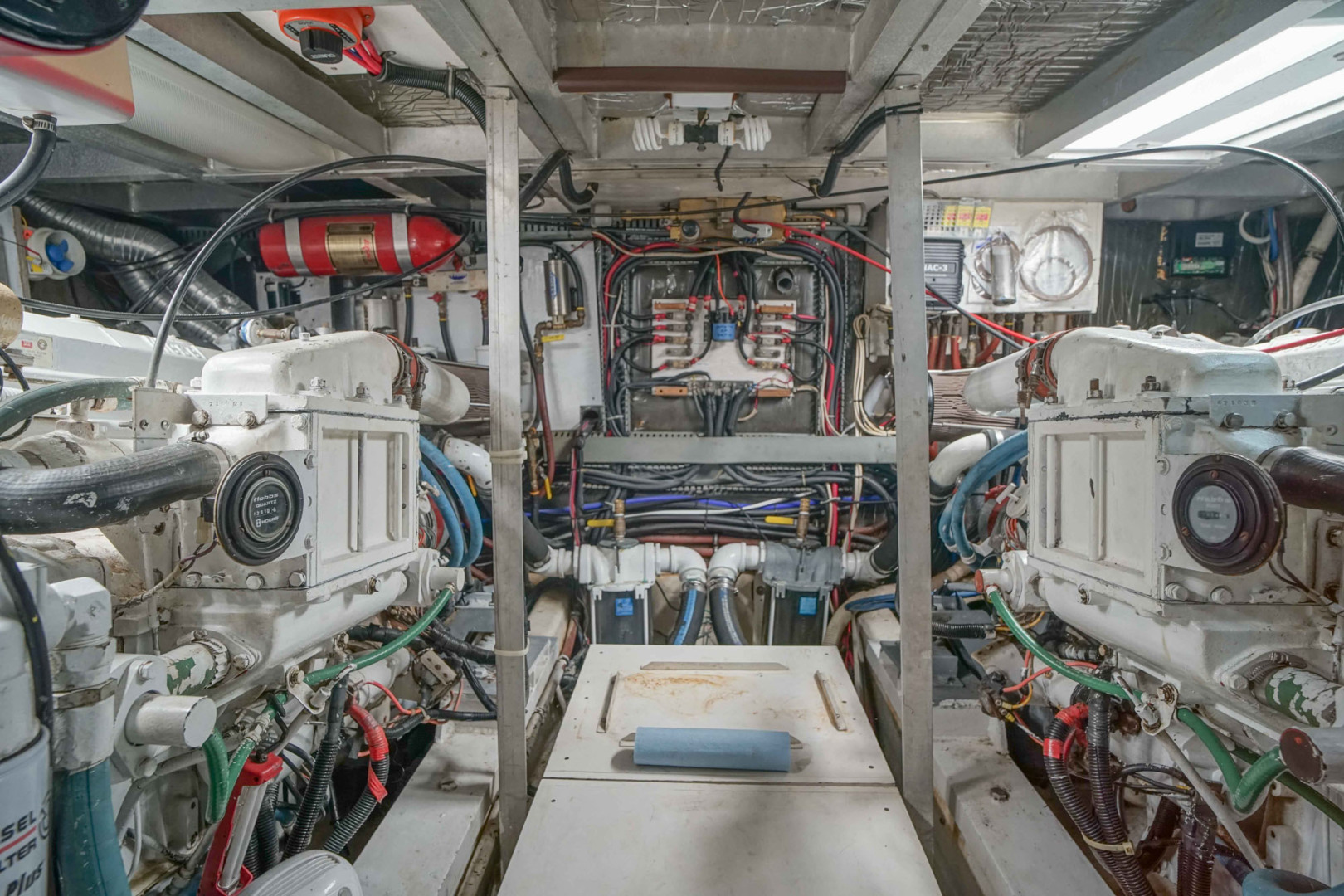 Californian-48 Motor Yacht 1989-Step 2 Bradenton-Florida-United States-Engine Room-3231209 | Thumbnail