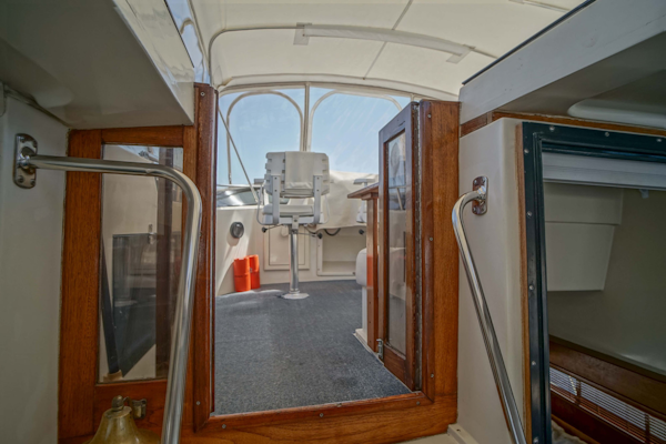 Californian-48 Motor Yacht 1989-Step 2 Bradenton-Florida-United States-Flybridge Access To Aft Deck-3231205