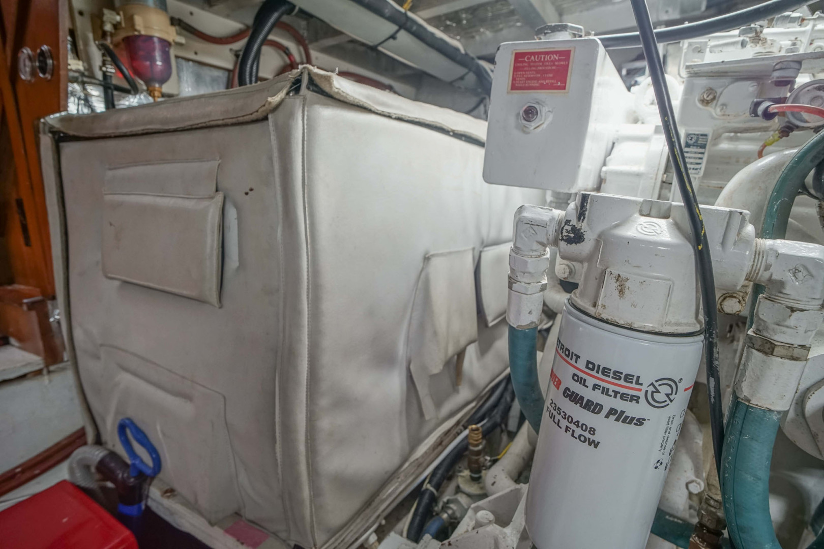 Californian-48 Motor Yacht 1989-Step 2 Bradenton-Florida-United States-Engine Room-3231212 | Thumbnail