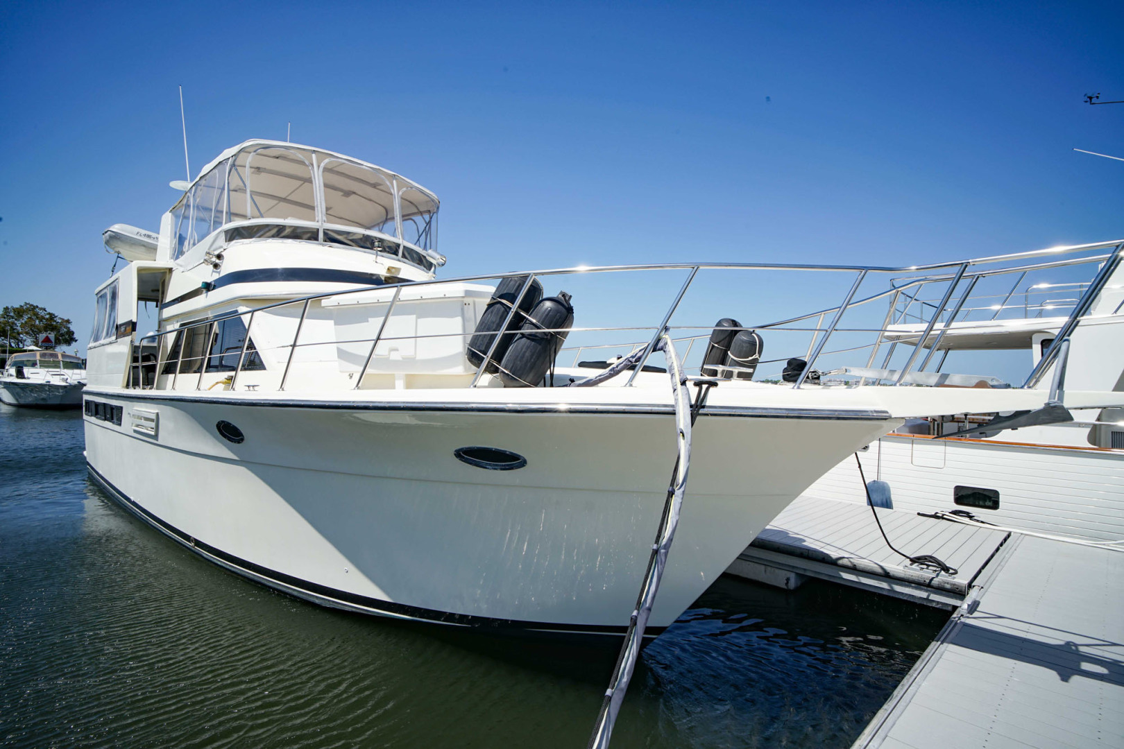 Californian-48 Motor Yacht 1989-Step 2 Bradenton-Florida-United States-Starboard Bow-3231127 | Thumbnail