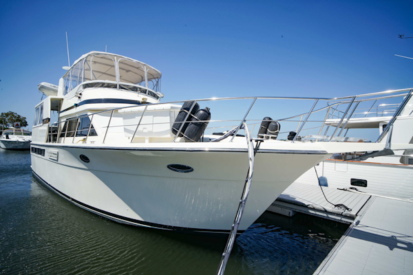 Californian-48 Motor Yacht 1989-Step 2 Bradenton-Florida-United States-Starboard Bow-3231127