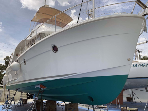 Beneteau-Swift Trawler 2013-ONS BOOTJE Palm Coast-Florida-United States-Starboard Bow On The Hard-3265324