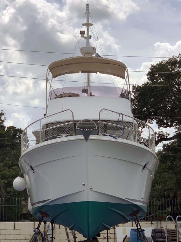 Beneteau-Swift Trawler 2013-ONS BOOTJE Palm Coast-Florida-United States-Bow View On The Hard-3265349