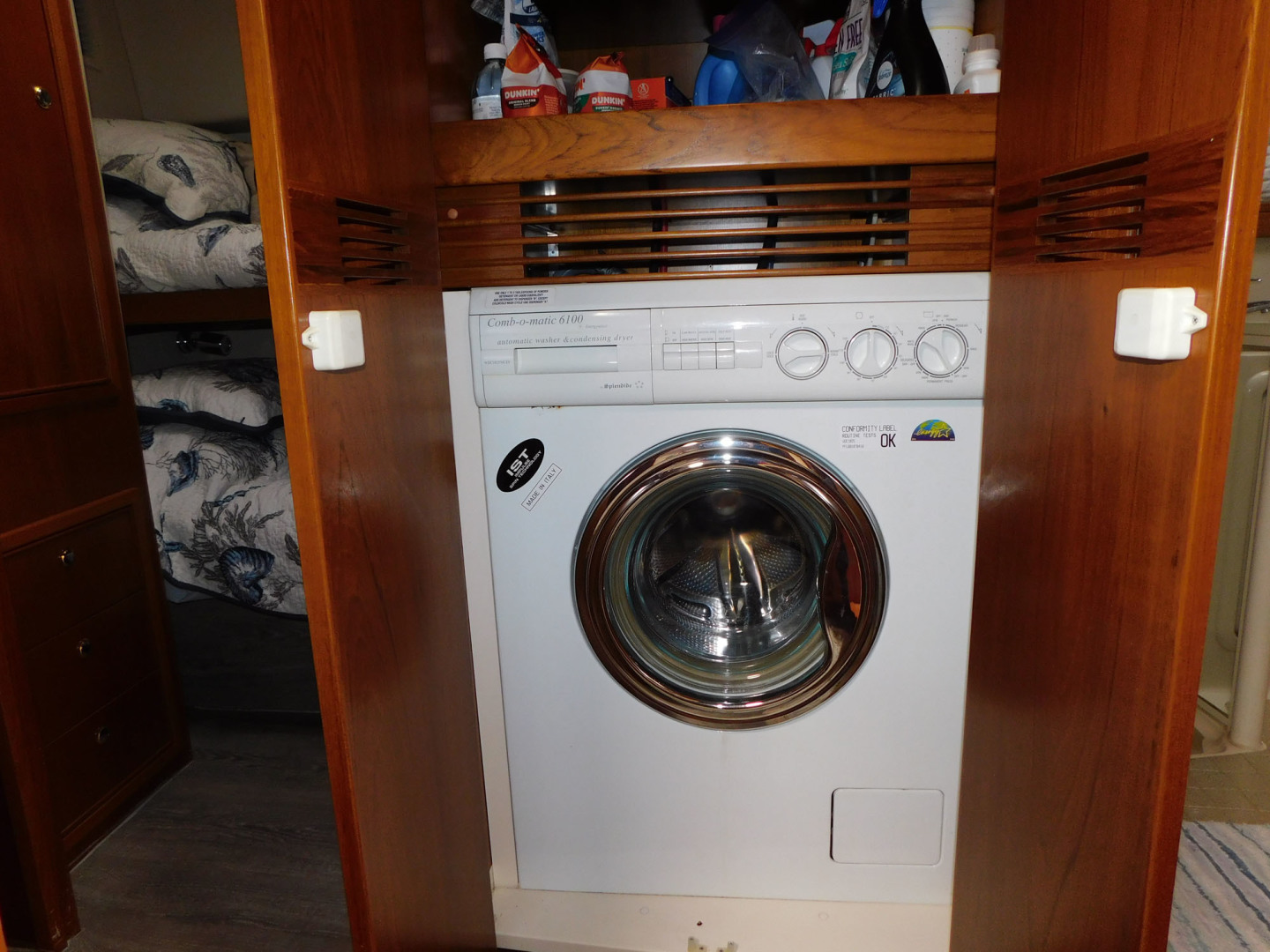 Riviera-48 Enclosed Flybridge 2003-Moxsea Merritt Island-Florida-United States-Washer/Dryer in Hallway-3267581 | Thumbnail