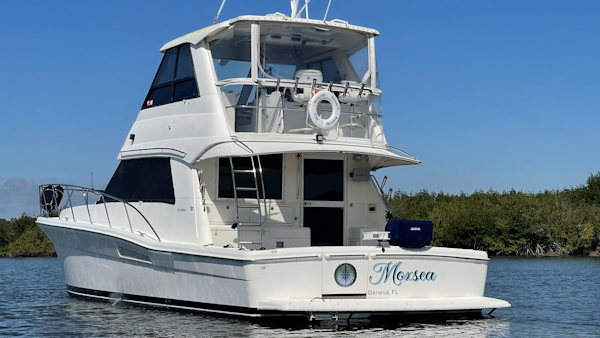 Riviera-48 Enclosed Flybridge 2003-Moxsea Merritt Island-Florida-United States-Main Profile-3267559