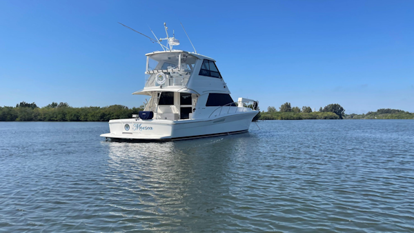 Riviera-48 Enclosed Flybridge 2003-Moxsea Merritt Island-Florida-United States-Starboard Aft Quarter-3267616
