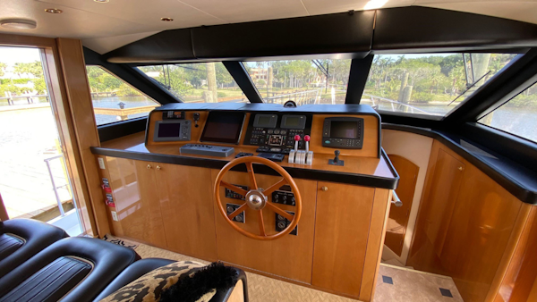 Hatteras-Motor Yacht Sport Deck 2003-Social Director Stuart-Florida-United States-3267745