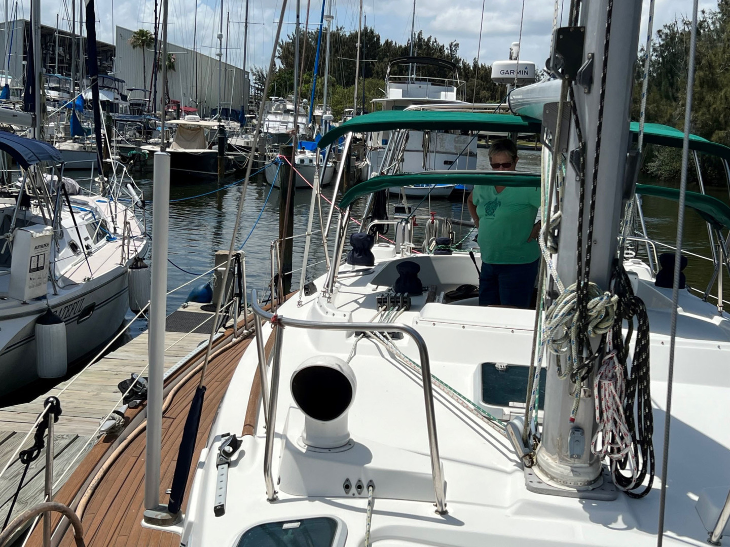 Beneteau-Oceanis 44CC 2000-Vado Passo Merritt Island-Florida-United States-Starboard Side Deck Aft-3268778 | Thumbnail