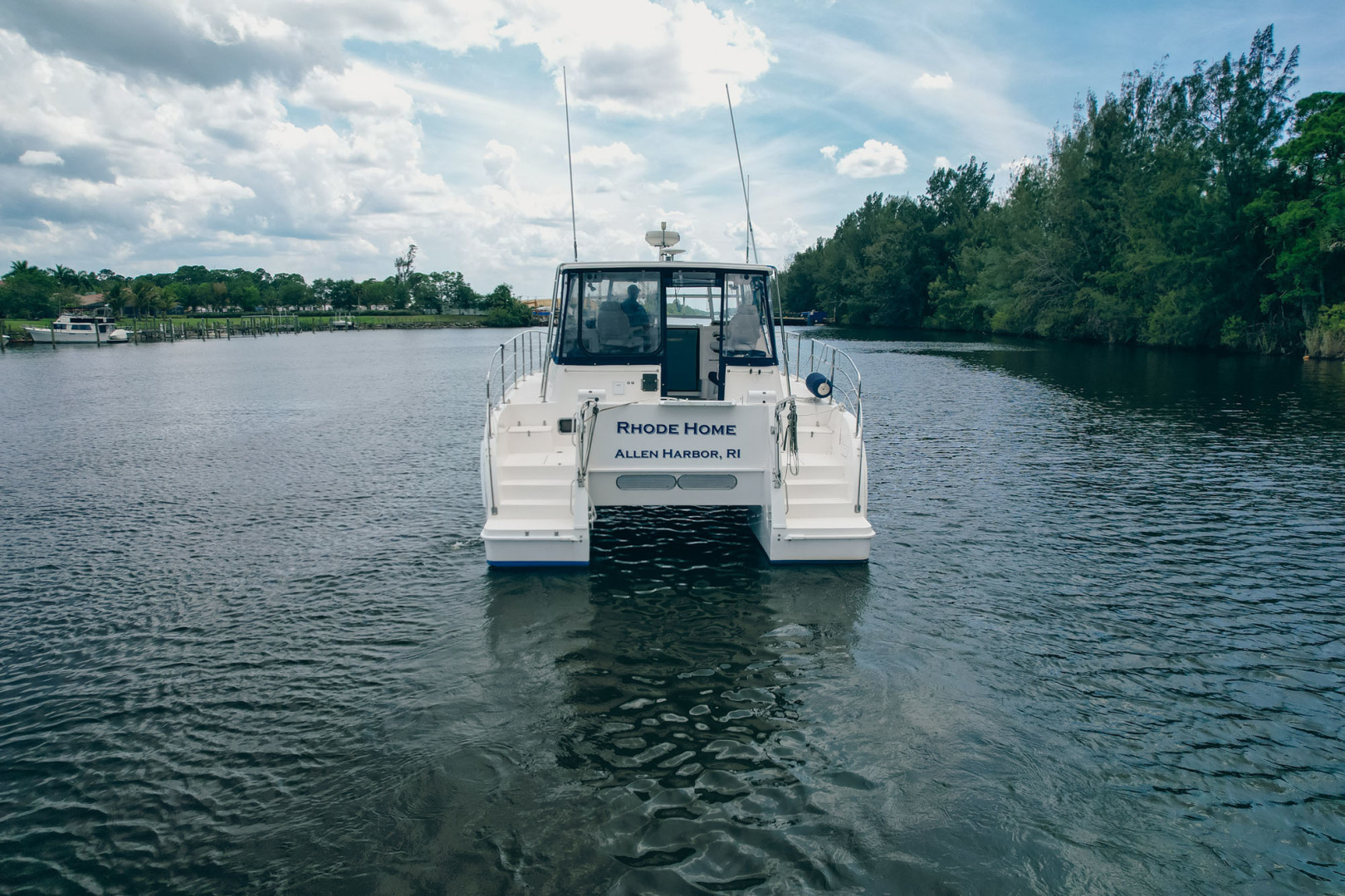 Endeavour-38 Trawlercat 2004-Rhode Home Stuart-Florida-United States-Stern View-3276359 | Thumbnail