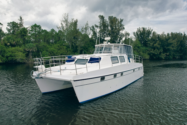 Endeavour-38 Trawlercat 2004-Rhode Home Stuart-Florida-United States-Port Bow-3276327