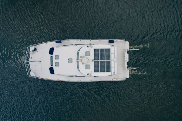 Endeavour-38 Trawlercat 2004-Rhode Home Stuart-Florida-United States-Aerial View-3276363