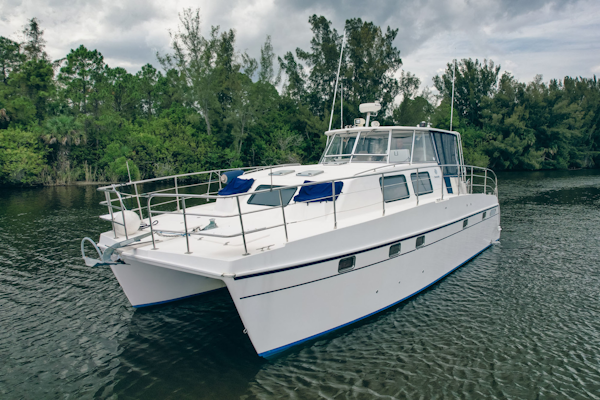 Endeavour-38 Trawlercat 2004-Rhode Home Stuart-Florida-United States-Port Bow-3276341