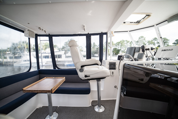 Endeavour-38 Trawlercat 2004-Rhode Home Stuart-Florida-United States-Helm Deck Seating-3276351