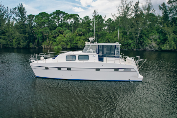 Endeavour-38 Trawlercat 2004-Rhode Home Stuart-Florida-United States-Port Side View-3276361