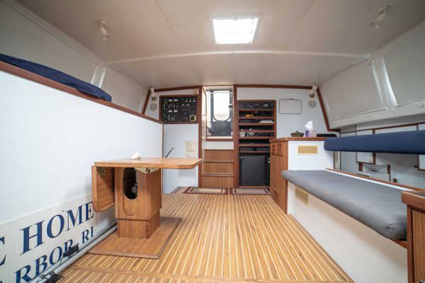 Endeavour-38 Trawlercat 2004-Rhode Home Stuart-Florida-United States-Salon Looking Aft-3276330