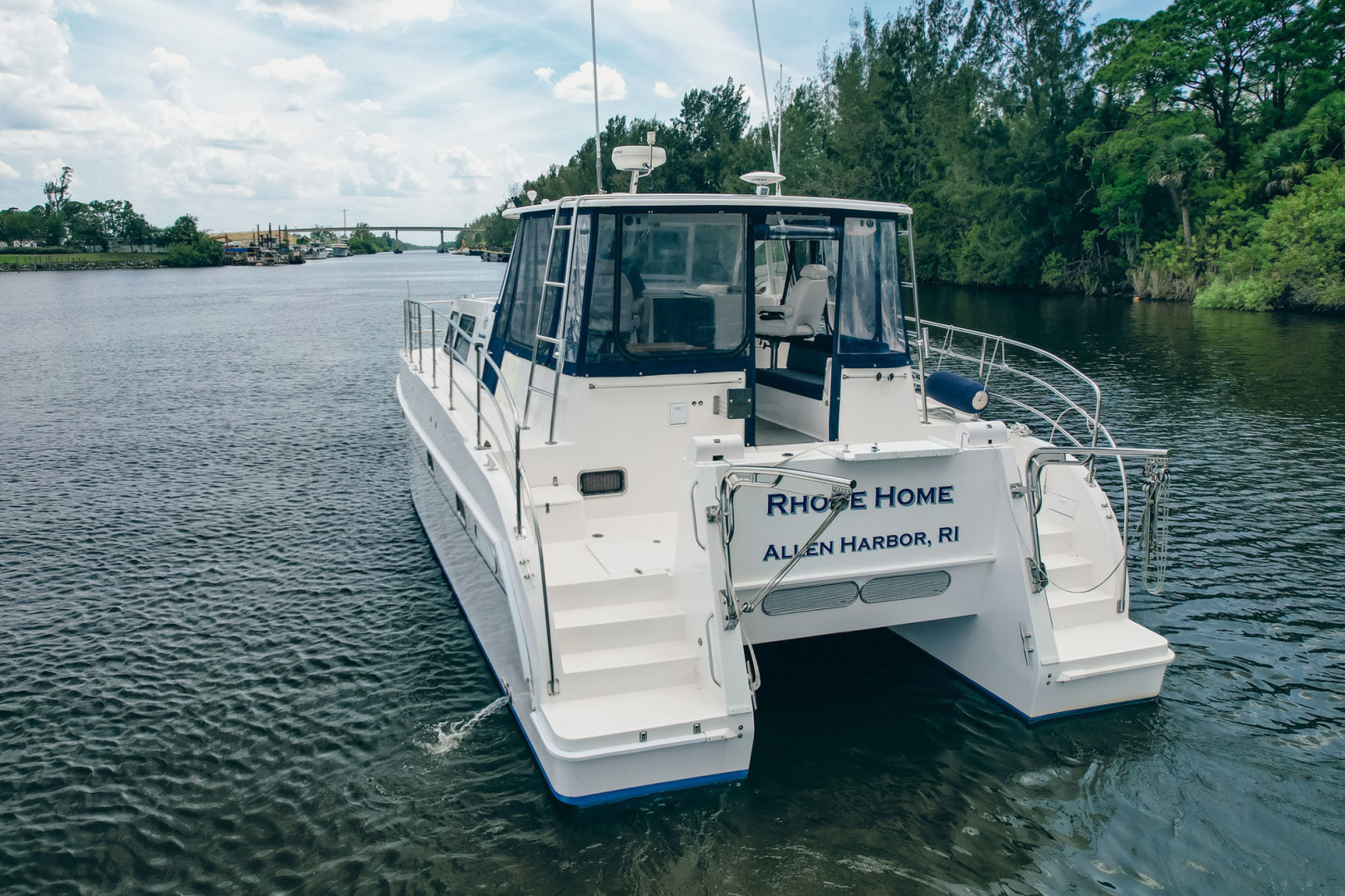 Endeavour-38 Trawlercat 2004-Rhode Home Stuart-Florida-United States-Stern View-3276357 | Thumbnail