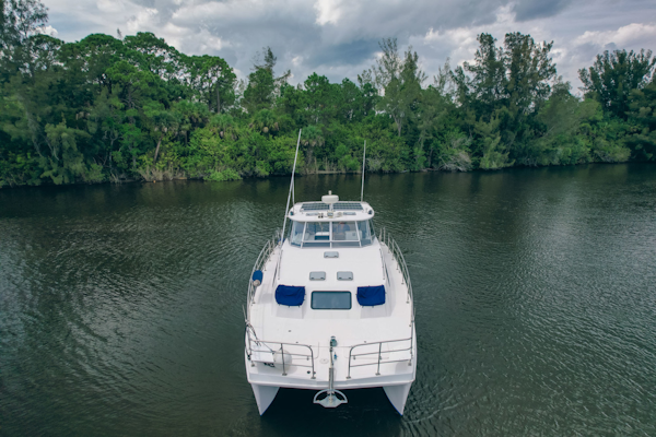Endeavour-38 Trawlercat 2004-Rhode Home Stuart-Florida-United States-Bow On-3276362
