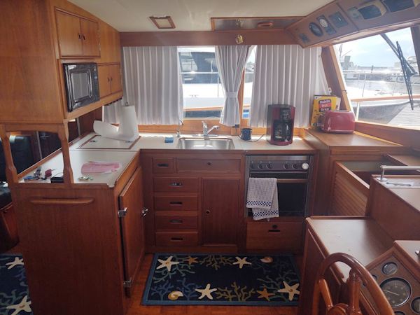 Grand Banks-42 Classic 1993-Santa Maria Stuart-Florida-United States-Galley Port Side-3303561