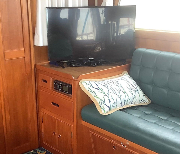 Grand Banks-42 Classic 1993-Santa Maria Stuart-Florida-United States-Flat Screen TV-3303559