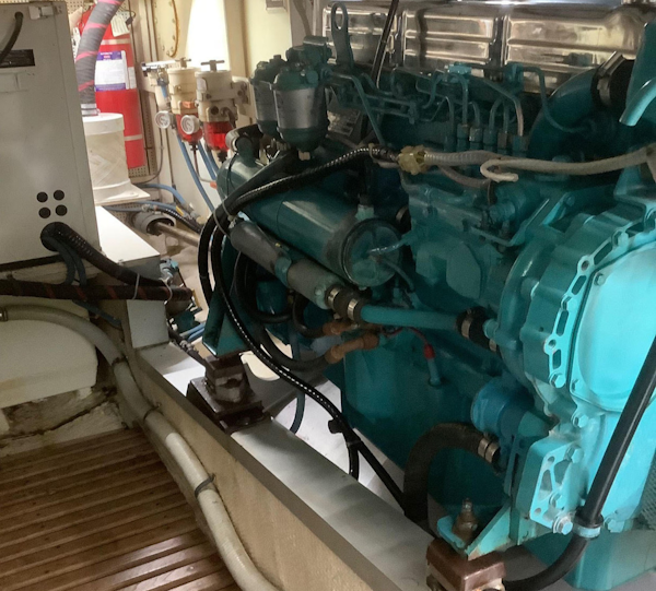 Grand Banks-42 Classic 1993-Santa Maria Stuart-Florida-United States-Engine Room Port Engine-3303581