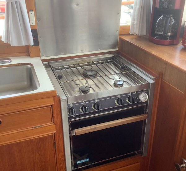 Grand Banks-42 Classic 1993-Santa Maria Stuart-Florida-United States-3-Burner Range-3303565