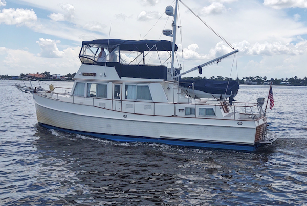 Grand Banks-42 Classic 1993-Santa Maria Stuart-Florida-United States-Port Side View-3303575
